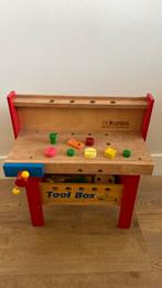 Leuk houten speelgoed kinderwerkbank van Lorenz, Ophalen, Gebruikt