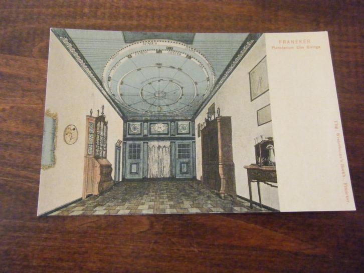 N31 - Franeker - Planetarium - 1909 - Mooi/Oud, Verzamelen, Ansichtkaarten | Nederland, Friesland, Voor 1920, Verzenden