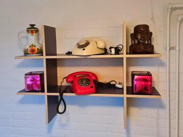 Ikea wandmeubel wandrekken Robin muur rek (2) blauw zeldzaam beschikbaar voor biedingen