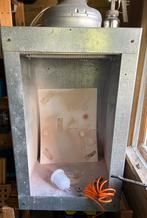 Spuitcabine met afzuiging, en nieuwe compressor stanley, Ophalen, Gebruikt