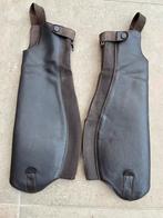 Chaps leer XL, Dieren en Toebehoren, Paardrijkleding, Ophalen of Verzenden, Gebruikt, Overige soorten, Schoeisel