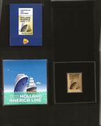 Cassette met gouden zegel Holland America Line met cert. pfr, Postzegels en Munten, Postzegels | Nederland, Verzenden, Postfris