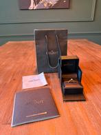 Ik verkoop een diamanten verlovingsring, Sieraden, Tassen en Uiterlijk, Ringen, Ophalen, Zo goed als nieuw, 17 tot 18, Met edelsteen