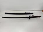 Decoratief Katana Zwaard met Houten Schede – 100 cm, Western Deco, Zwaard of Sabel, Overige soorten, Ophalen of Verzenden