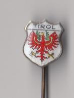 Oostenrijk Tirol Wapen speldje, Verzamelen, Speldjes, Pins en Buttons, Gebruikt, Niet vindbaar, Niet vindbaar, Speldje of Pin