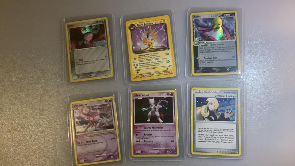 Oude pokemon kaarten, Verzenden, Meerdere kaarten