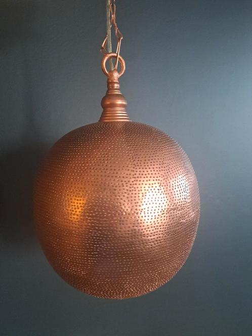 Zenza Koper Hanglamp, Huis en Inrichting, Lampen | Hanglampen, Zo goed als nieuw, Minder dan 50 cm, Ophalen