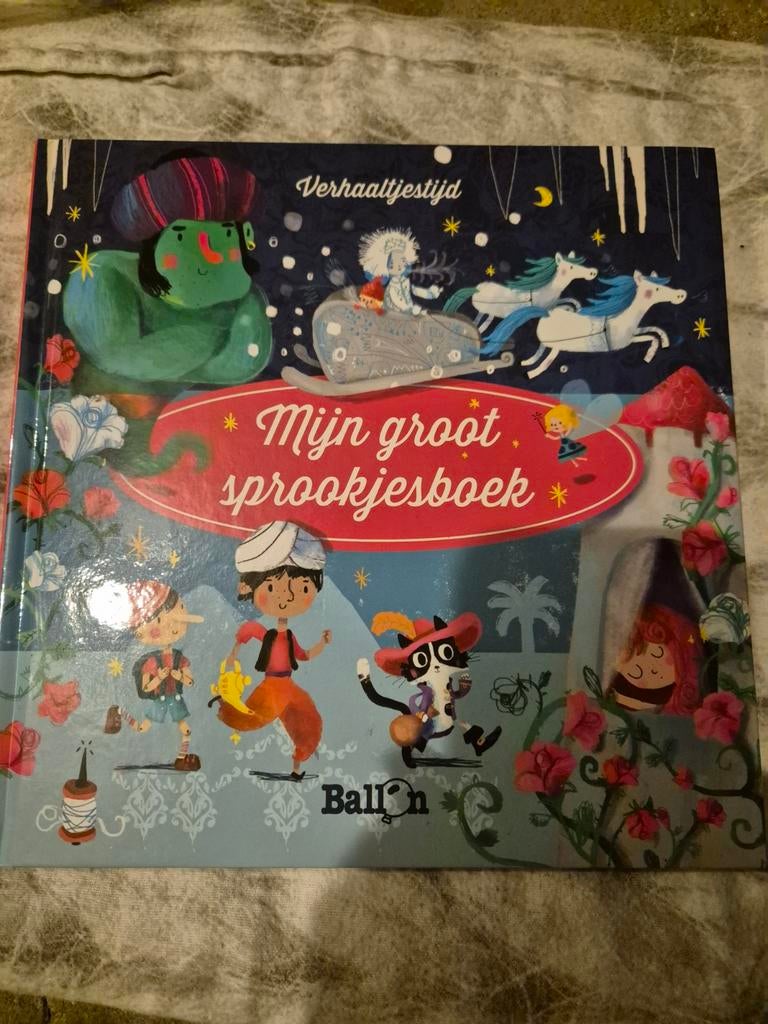 Mijn groot sprookjesboek - Verhaaltjestijd, Boeken, Sprookjes en Fabels, Ophalen of Verzenden, Zo goed als nieuw, Onbekend