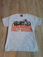 Harley Davidson T-shirt., Kleding | Heren, Ophalen of Verzenden, Zo goed als nieuw, Grijs