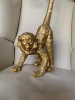 grote gouden aap H 68 cm, Ophalen of Verzenden