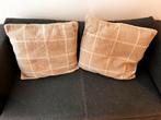 Tan Kussenhoezen Set, Ophalen, Zo goed als nieuw, Beige, Vierkant