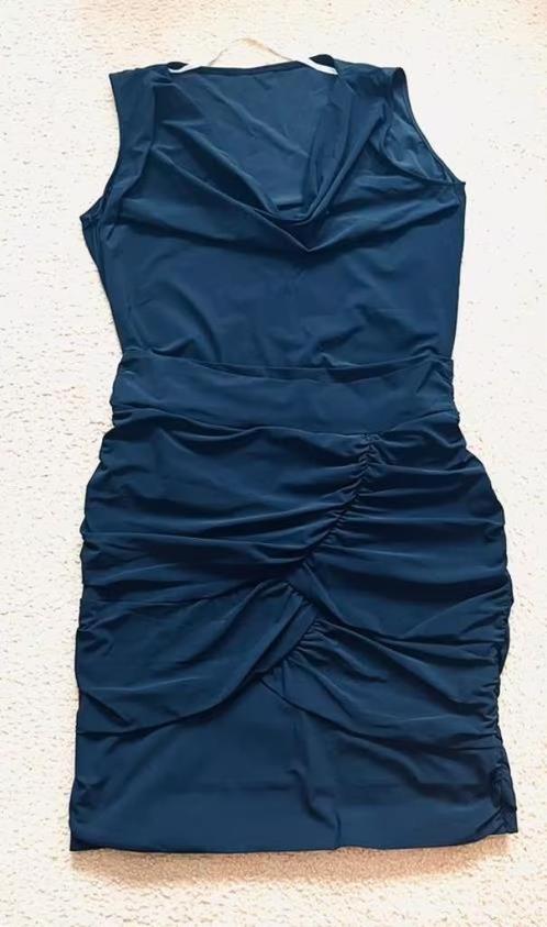 Rozes of Avalon rok met bijp. Top maat 46[v], Kleding | Dames, Rokken, Zo goed als nieuw, Maat 46/48 (XL) of groter, Blauw, Onder de knie