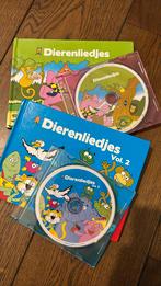 Dierenliedjes deel 1 / 2 met CD leukste liedjes kinderliedje, Boeken, Kinderboeken | Kleuters, Gelezen, Jongen of Meisje, Ophalen of Verzenden