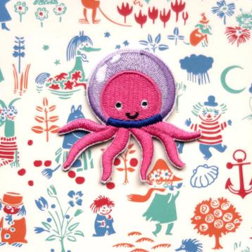Octopus Astronaut sticker patch badge embleem applicatie beschikbaar voor biedingen