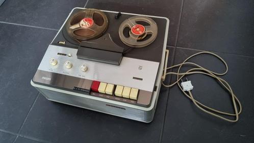 Vintage Bandrecorder Philips EL 3548, Audio, Tv en Foto, Bandrecorders, Met stofkap, Met banden, Ophalen of Verzenden