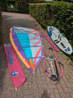 Windsurfset hifly slalom 295 in goede staat!, Watersport en Boten, Ophalen, 250 tot 300 cm, Met draagtas, Complete set