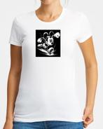 Mickey Mouse T-shirt dames XS,S,M,L,XL,2XL,3XL Nieuw, Overige kleuren, Verzenden, Maat 46/48 (XL) of groter, Nieuw