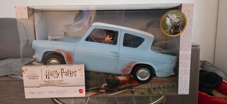 Harry Potter Vliegende Auto Mattel - Nieuw!, Verzamelen, Harry Potter, Nieuw, Replica, Ophalen of Verzenden