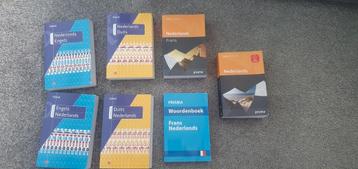 Woordenboeken Engels,Frans en Duits. beschikbaar voor biedingen