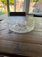 Riviera Maison serveerschaal, Ophalen, Zo goed als nieuw, Rond, Glas