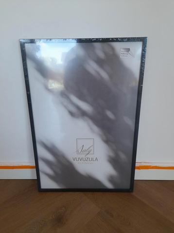 nieuw in folie fotolijst zwart hout nerf 40x60 beschikbaar voor biedingen