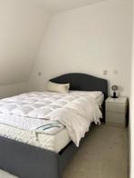 IKEA bedframe (140x200 cm), Ophalen, Blauw, Tweepersoons, 140 cm