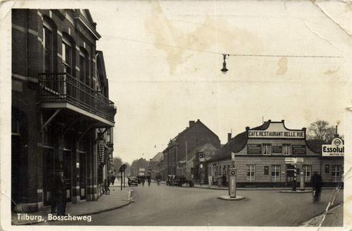 Tilburg, Bosscheweg - B-keus - gelopen, Verzamelen, Ansichtkaarten | Nederland, Gelopen, Noord-Brabant, Voor 1920, Ophalen of Verzenden