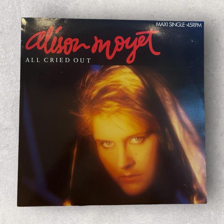Alison Moyet - All Cried Out 12" Maxi Single, Cd's en Dvd's, Vinyl | Overige Vinyl, Zo goed als nieuw, 12 inch, Ophalen of Verzenden