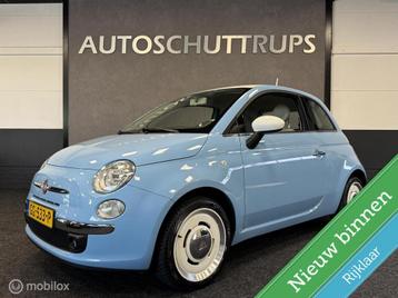 Fiat 500 1.2 Vintage '57 LEER / CLIMA / LMV / NAP / SPECIAAL beschikbaar voor biedingen