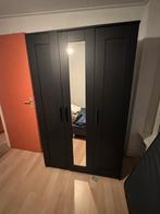 Zwarte kast, zo goed als nieuw, gedemonteerd, Huis en Inrichting, Overige materialen, 150 tot 200 cm, Ophalen of Verzenden, Zo goed als nieuw