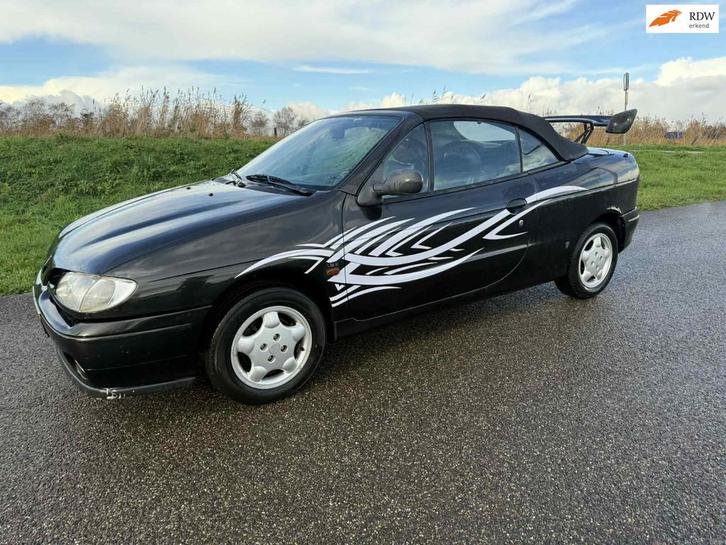 Renault Mégane Cabrio 1.6e cabrio met vleugel, Auto's, Renault, Bedrijf, Te koop, Mégane, Elektrische ramen, Open dak, Benzine