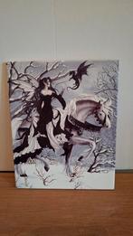 Keramische tegel 'Parting the veil' van Nene Thomas, Minder dan 50 cm, Nieuw, Ophalen of Verzenden, Schilderij