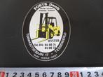 sticker België Tessenderlo  FOETS Denis   HYSTER  *, Ophalen, Zo goed als nieuw