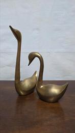 2 vintage messing zwanen, Ophalen