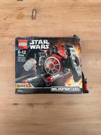 Lego Star Wars 75194 First Order TIE Fighter Microfighter, Ophalen of Verzenden, Nieuw, Complete set, Lego