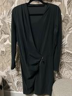 Cassiopee jurk. travelstof m, Kleding | Dames, Verzenden, Zo goed als nieuw, Zwart