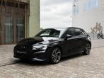 Audi A3 Sportback 30 TFSI S edition 55.000km dealer oh., 65 €/maand, Gebruikt, Zwart, Bedrijf