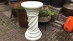 Grote Romeinse/Griekse zuil,gips,tuin,decor stuk, Ophalen, Gebruikt