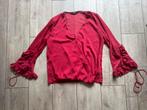 Bordeaux rode doorzichtige blouse. Zara maat M, Kleding | Dames, Blouses en Tunieken, Maat 38/40 (M), Zara, Ophalen of Verzenden