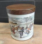 OUD BROCANT "DOUWE EGBERTS COOPVAERT" BLIK, Ophalen of Verzenden, Gebruikt, Tabaksdoos of Verpakking