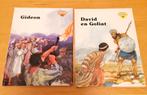 Kinderboek bijbel verhaal, Gideon en David en Goliat, Ophalen of Verzenden, Gelezen, Christendom | Protestants