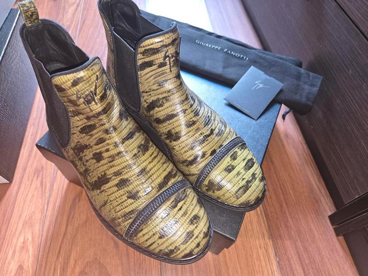 Giuseppe zanotti 42,5 boots nieuw €1070 limited edition LV, Kleding | Heren, Schoenen, Nieuw, Boots, Overige kleuren, Ophalen of Verzenden