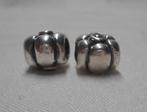 Pandora set 2 zilveren bedels nr.341, Verzenden, Pandora, Zo goed als nieuw, 2 of 3 bedels