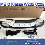 W205 C205 Coupé AMG diffuser Mercedes C Klasse 2014-2018 C43, Auto-onderdelen, Gebruikt, Ophalen of Verzenden, Mercedes-Benz