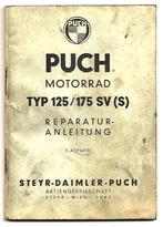 Puch 125 175 SV (S) Reparaturanleitung reparatieboek (7424z), Ophalen of Verzenden, Overige merken