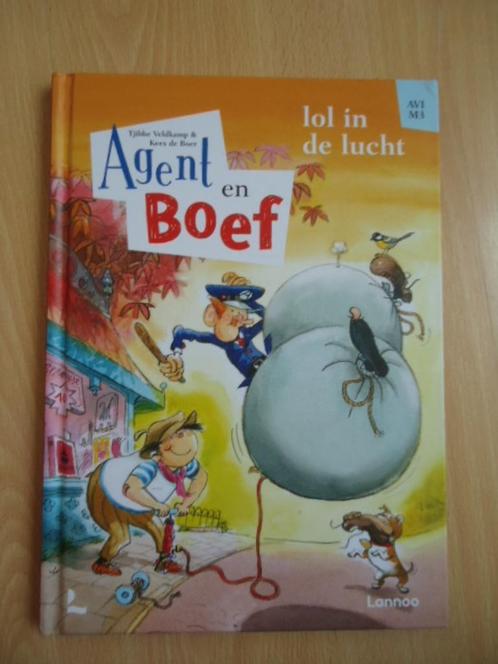 Agent en Boef, lol in de lucht, Veldkamp & de Boer AVI M3, Boeken, Kinderboeken | Jeugd | onder 10 jaar, Ophalen of Verzenden