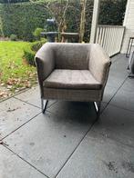 Mooie fauteuil van Hanneke Huisman design, Ophalen, Gebruikt, 75 tot 100 cm, Metaal