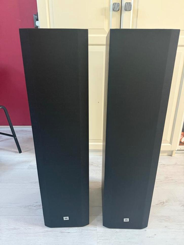 JBL MK 1000 Vloerstaande Luidsprekers -Speakerset- Set van 2, Audio, Tv en Foto, Luidsprekers, Gebruikt, Front, Rear of Stereo speakers