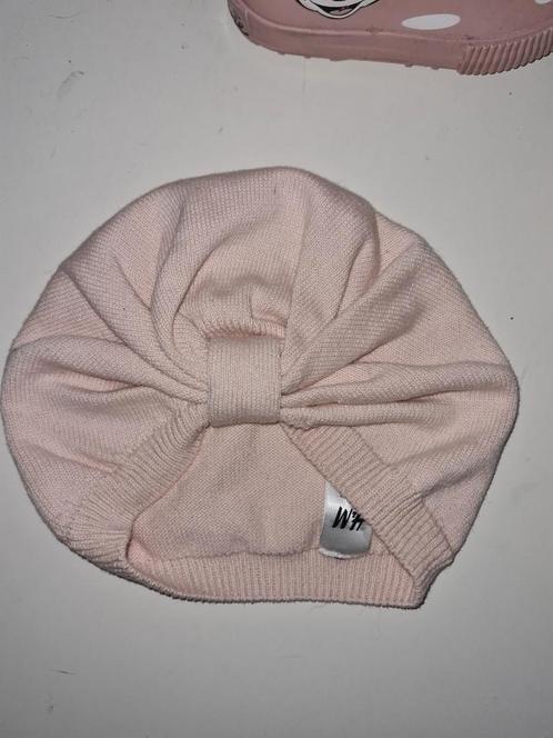 Tulband muts roze H&M Maat 86/92 * ook zomerkleding te koop, Kinderen en Baby's, Babykleding | Petten en Hoeden, Zo goed als nieuw