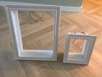 Lief! Fotoframe wandplank kubus wit als set, Ophalen of Verzenden, Nieuw
